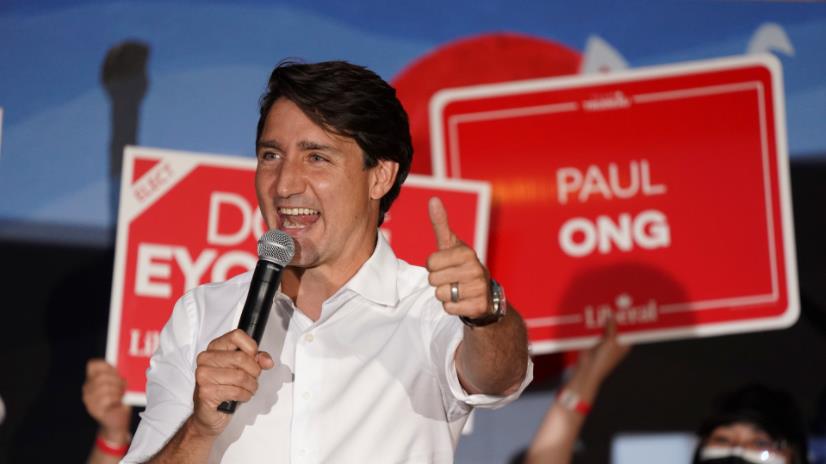加拿大大选特鲁多赢得连任控制议会期望落空