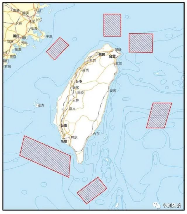 解放军将于8月4-7日在台湾周边实弹演习